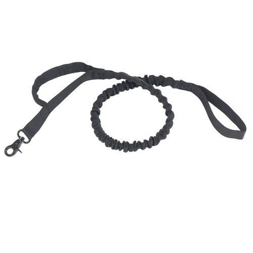 Tactical Dog Training Bungee Leash Quick Release Buckle with Control Handle 