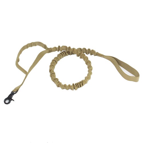 Tactical Dog Training Bungee Leash Quick Release Buckle with Control Handle 
