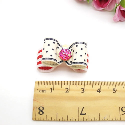 dots dog hair bow -3.jpg